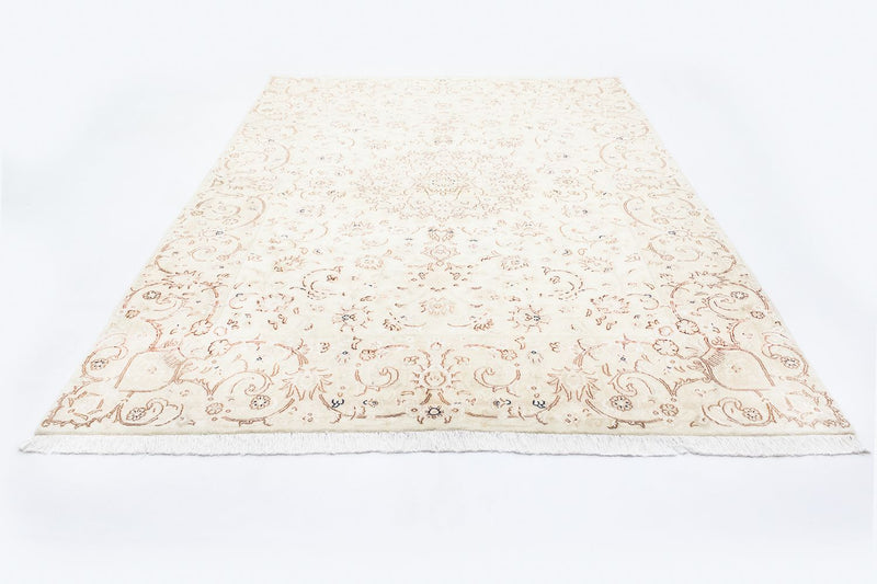 Persisk tæppe - Nain - Royal - 242 x 168 cm - beige