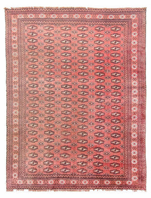 Turkaman-tæppe - 268 x 195 cm - pink