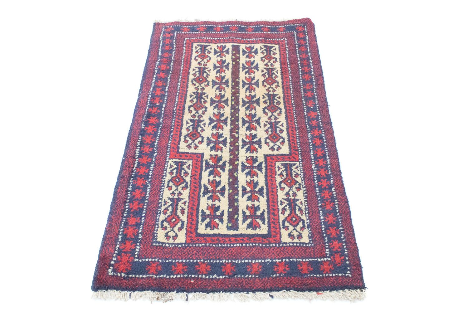 Baluch-tæppe - 130 x 75 cm - beige