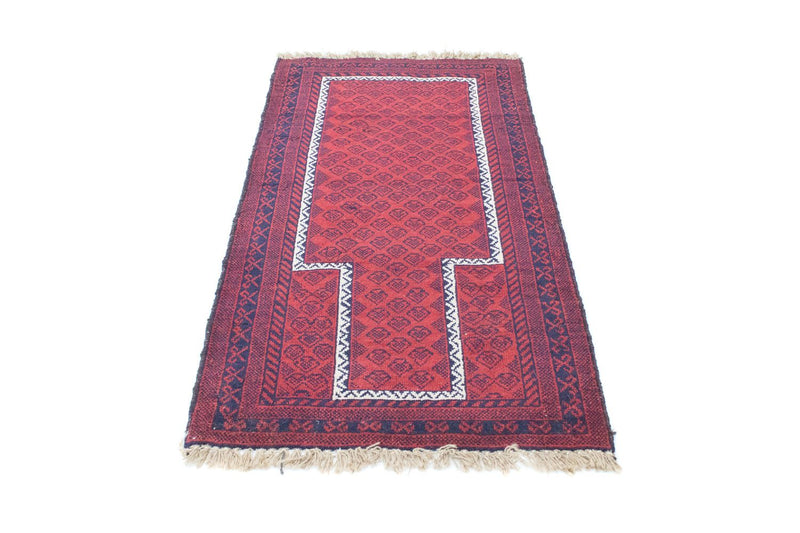 Baluch-tæppe - 135 x 79 cm - rød