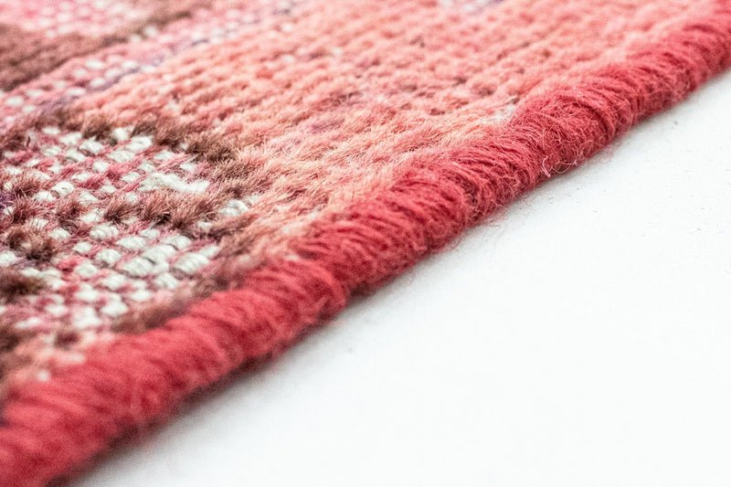 Løber Persisk tæppe - Nomadisk - 300 x 125 cm - pink