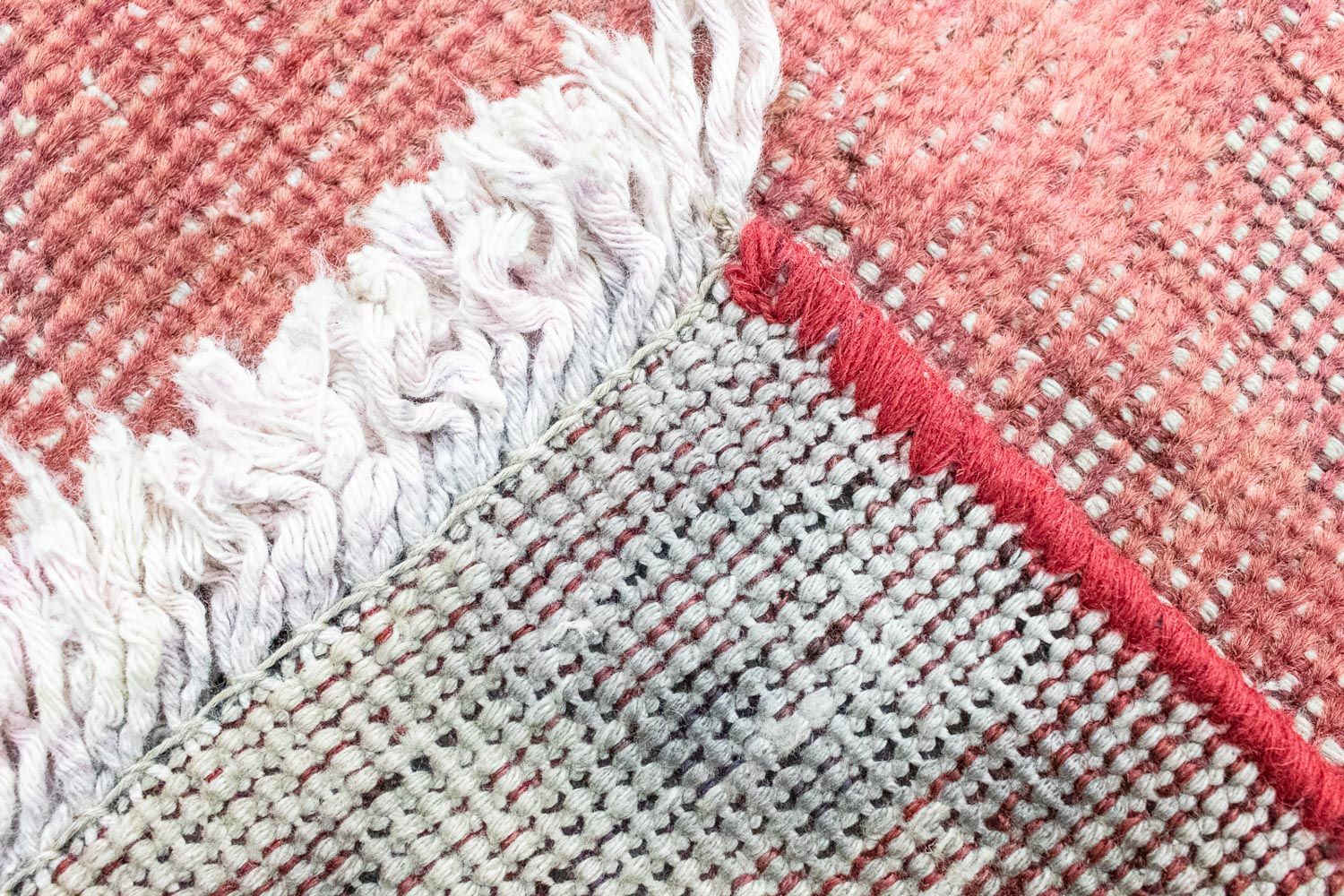 Løber Persisk tæppe - Nomadisk - 300 x 125 cm - pink