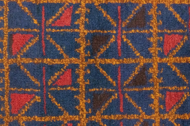 Baluch-tæppe - 137 x 84 cm - brun