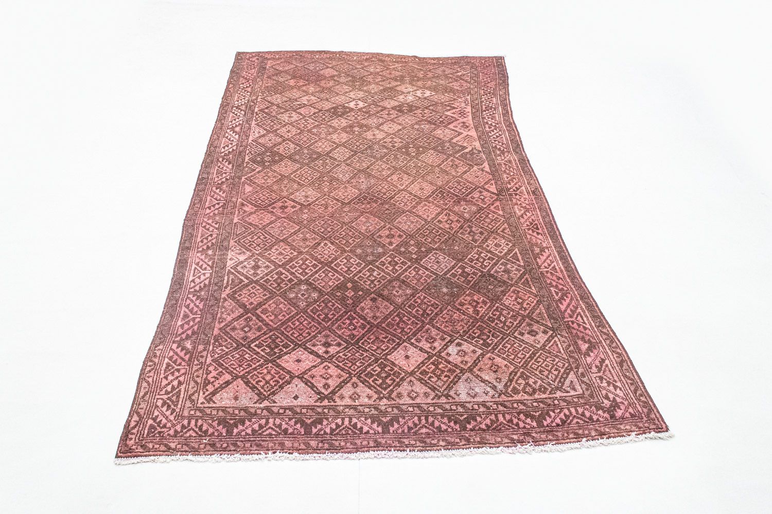 Løber Baluch-tæppe - 285 x 140 cm - brun