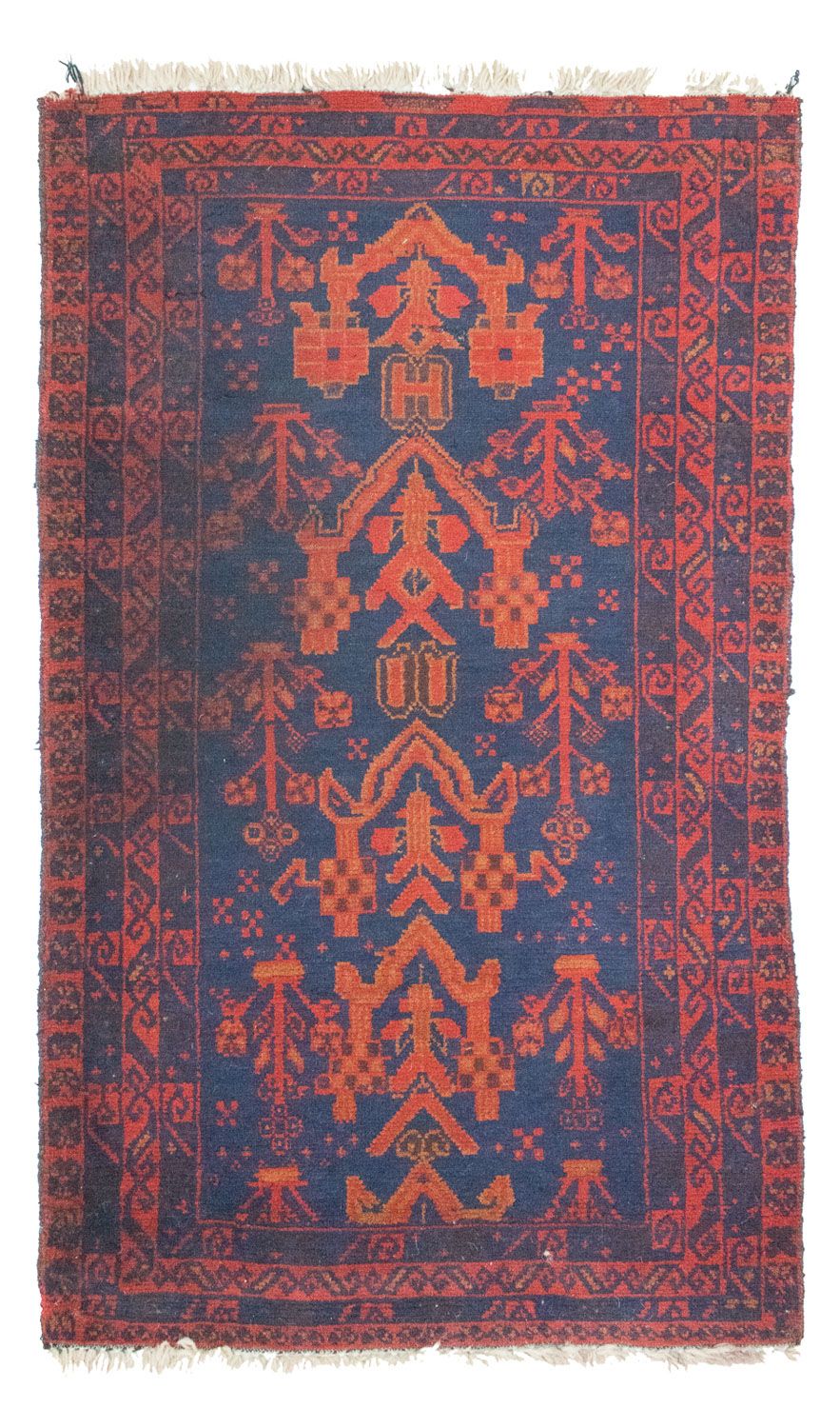 Baluch-tæppe - 143 x 85 cm - blå