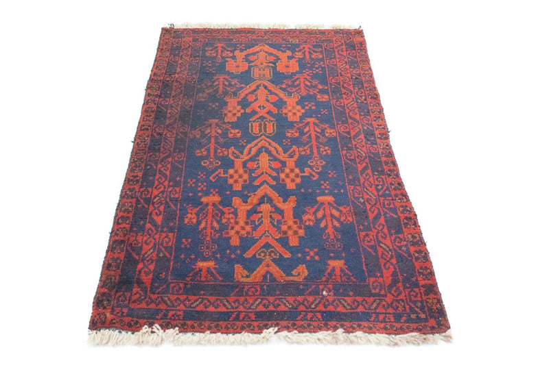 Baluch-tæppe - 143 x 85 cm - blå