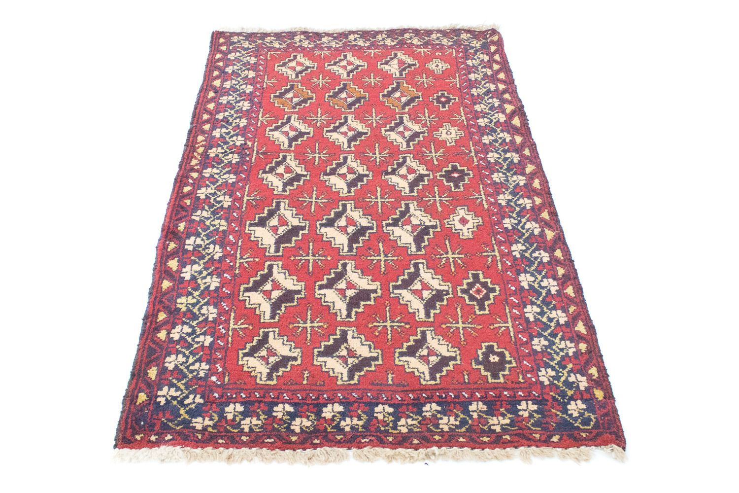 Baluch-tæppe - 131 x 80 cm - rød