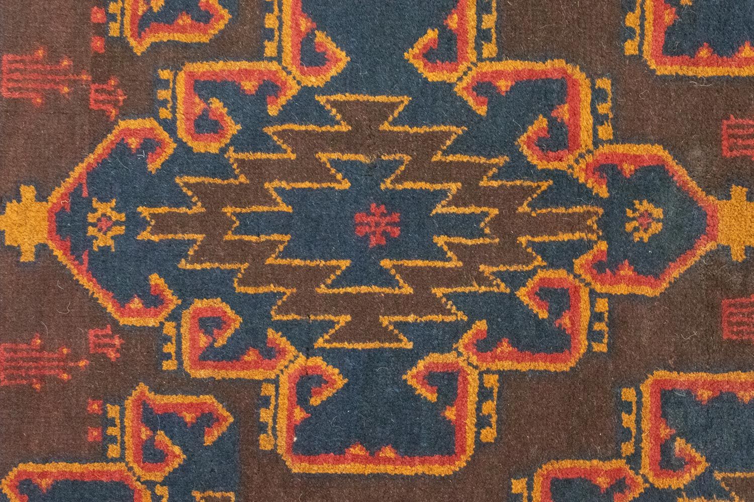 Baluch-tæppe - 131 x 87 cm - brun