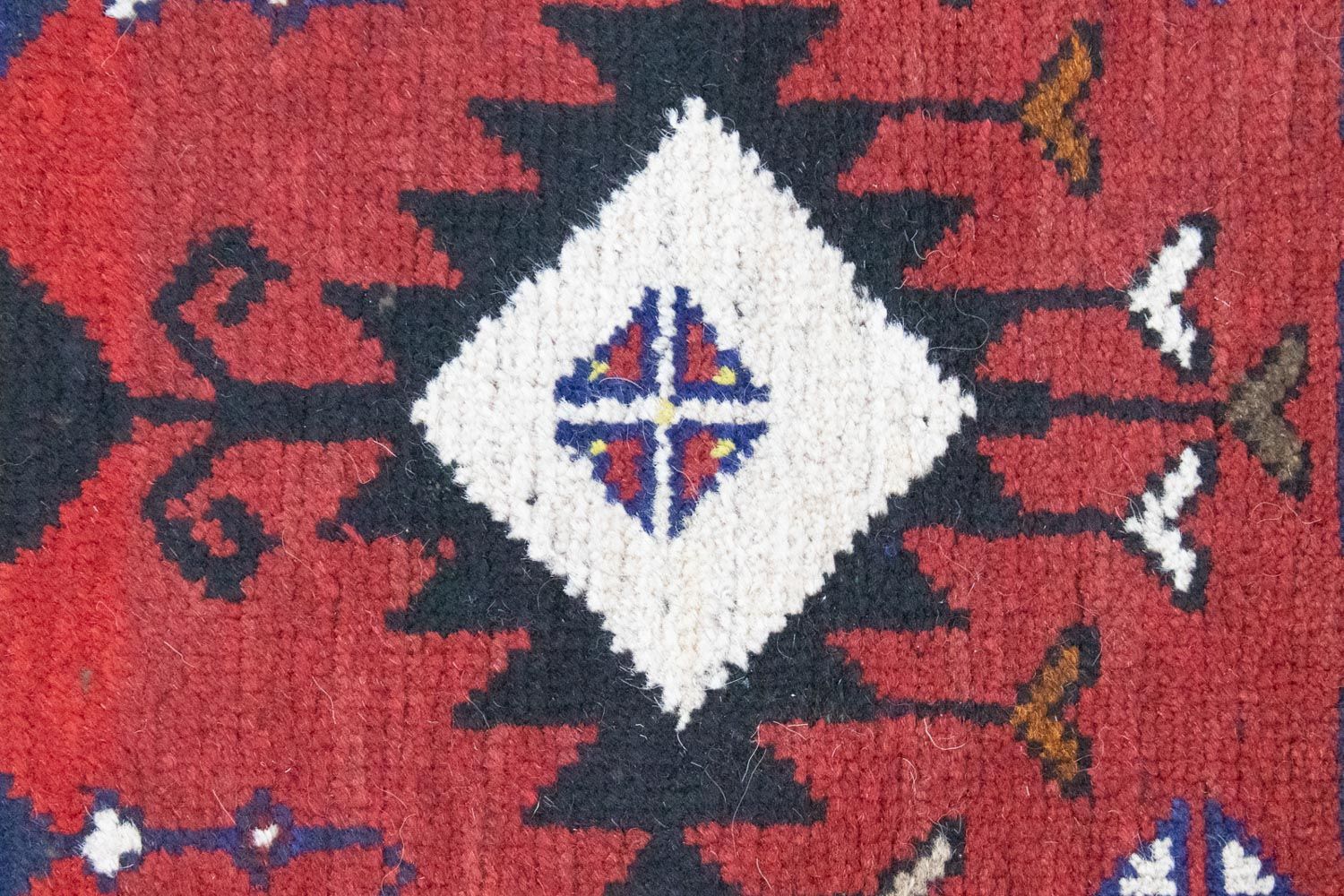 Baluch-tæppe - 128 x 77 cm - rød