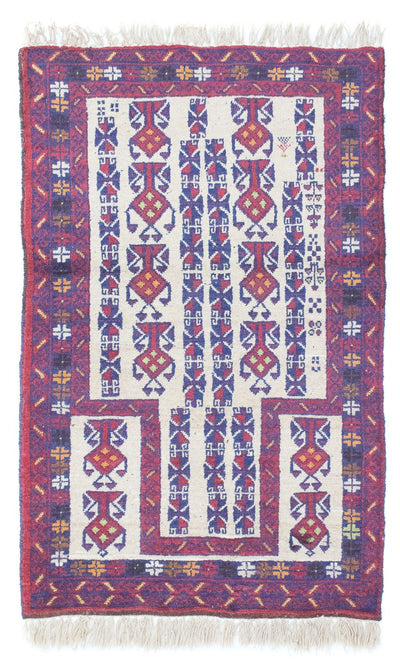 Baluch-tæppe 77x129cm - Orientalsk tæppe