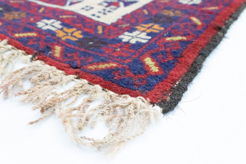 Baluch-tæppe - 129 x 77 cm - beige