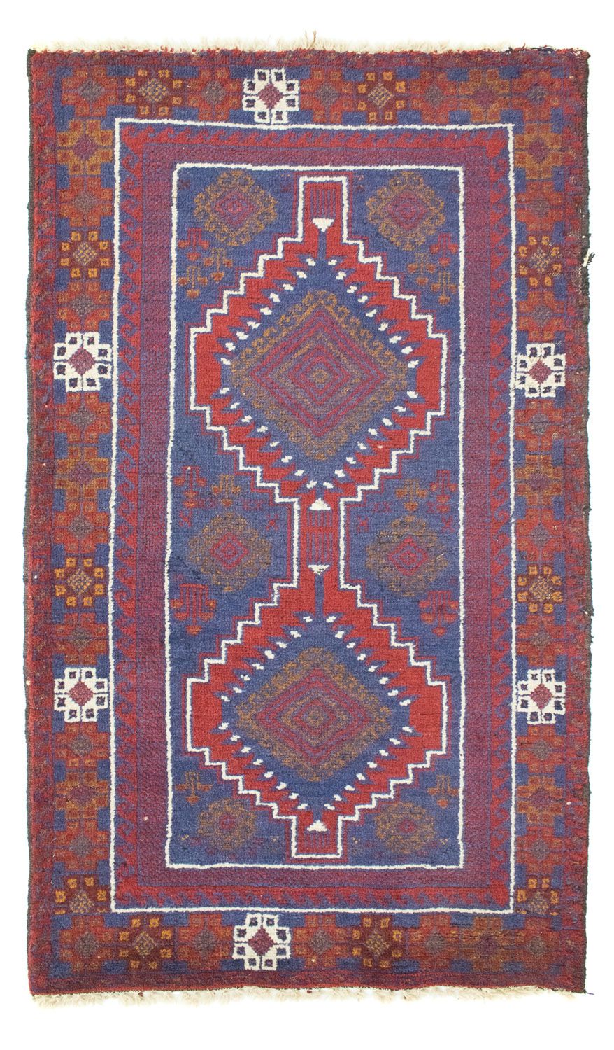 Baluch-tæppe - 138 x 79 cm - rød