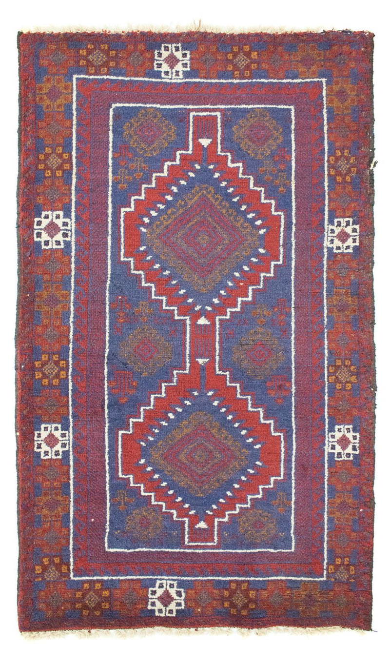 Baluch-tæppe - 138 x 79 cm - rød