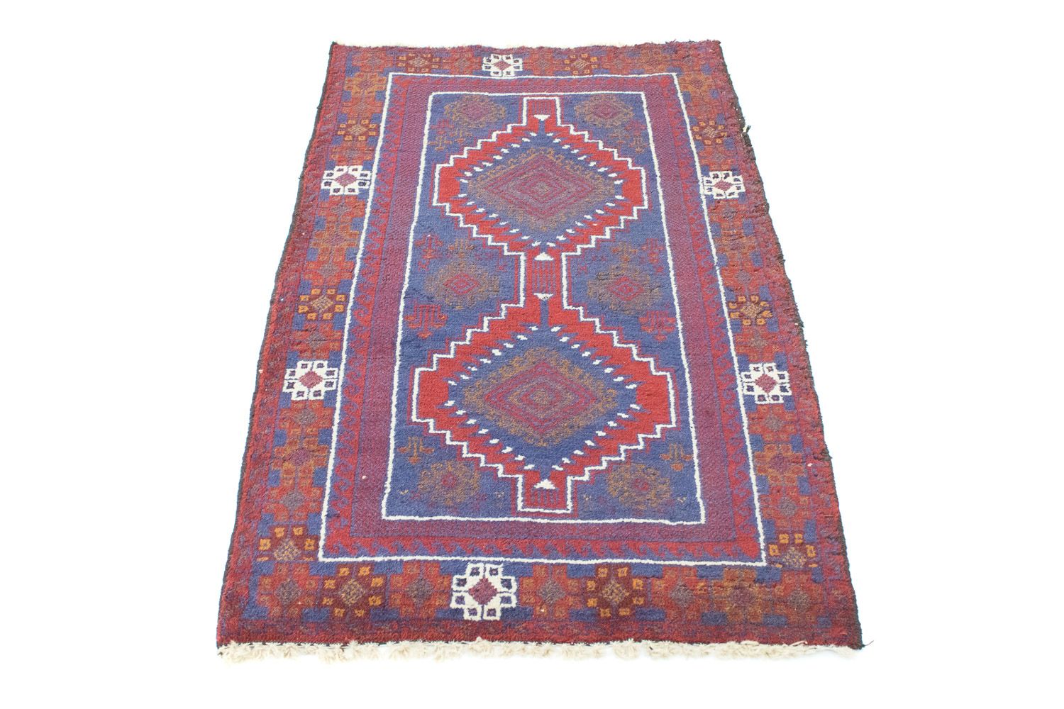 Baluch-tæppe - 138 x 79 cm - rød