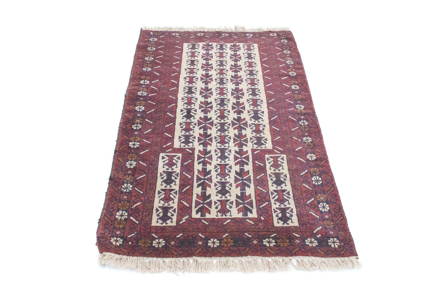 Baluch-tæppe - 136 x 81 cm - beige