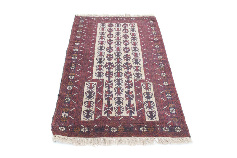 Baluch-tæppe - 136 x 81 cm - beige