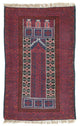 Baluch-tæppe 131x85cm - Orientalsk tæppe