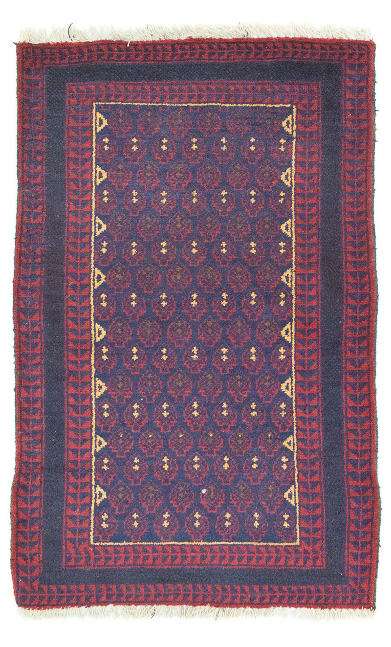 Baluch-tæppe - 131 x 81 cm - blå