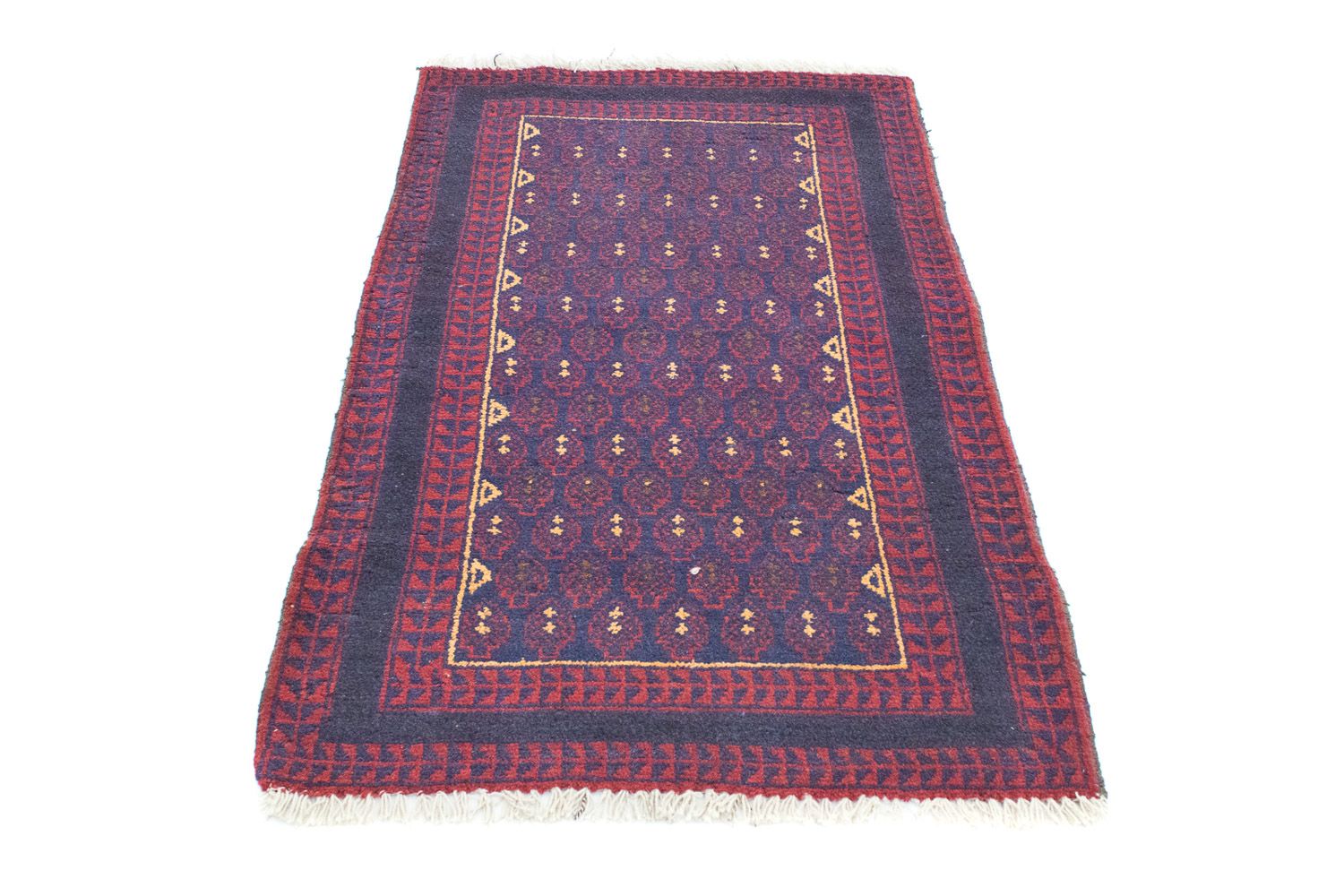Baluch-tæppe - 131 x 81 cm - blå