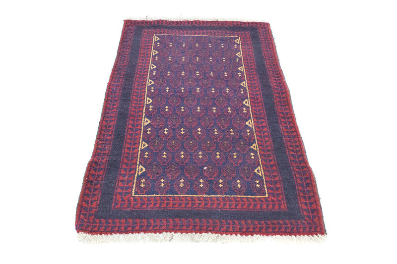 Baluch-tæppe - 131 x 81 cm - blå