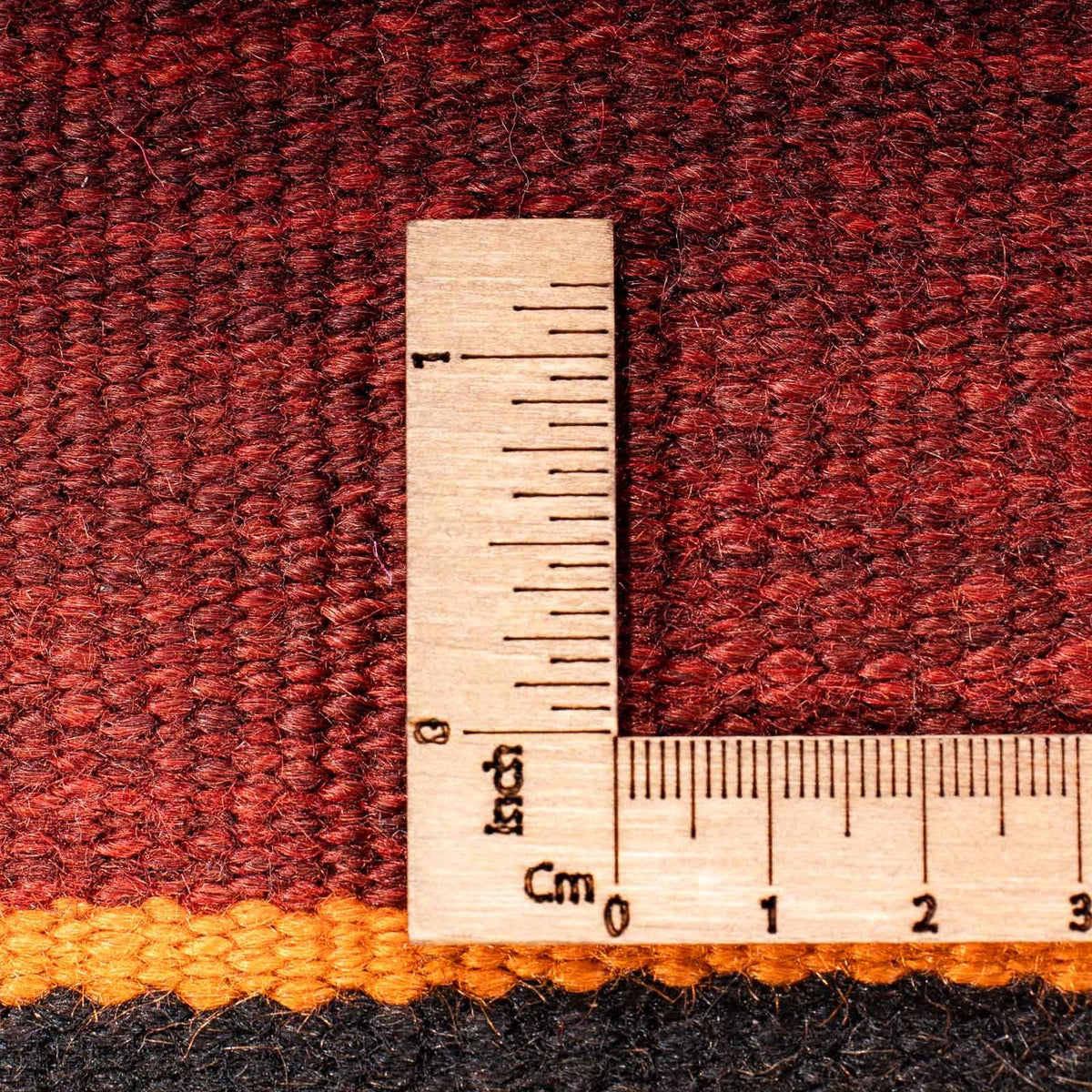 Kelim-tæppe - gammelt - 160 x 100 cm - flerfarvet