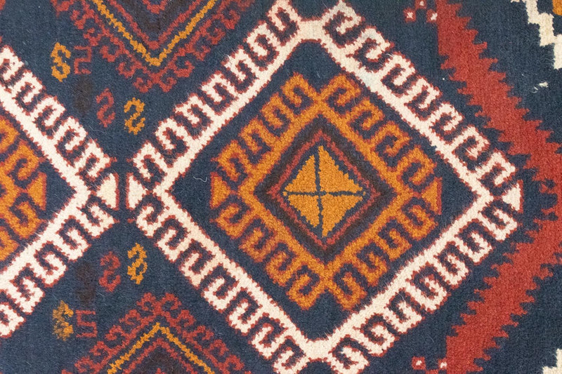 Baluch-tæppe - 130 x 76 cm - blå
