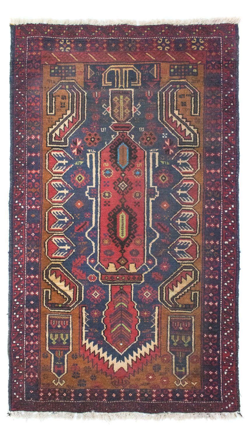 Baluch-tæppe - 147 x 85 cm - blå
