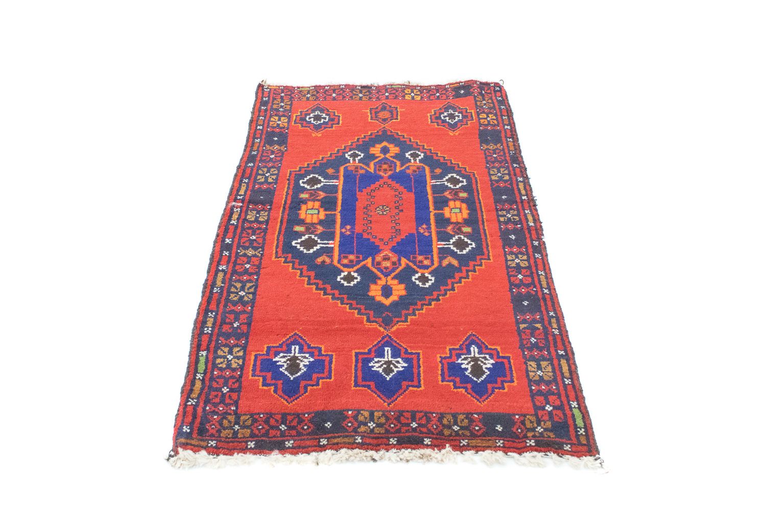 Baluch-tæppe - 138 x 79 cm - orange