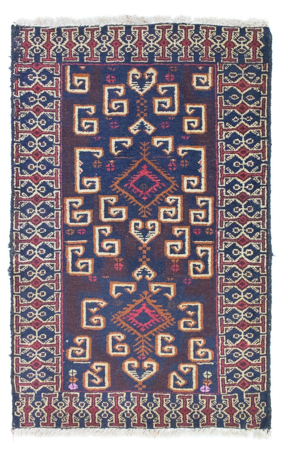 Baluch-tæppe - 130 x 80 cm - blå