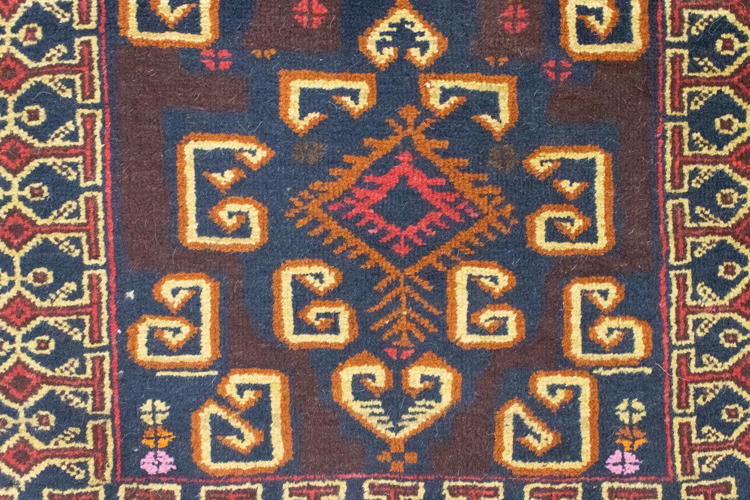 Baluch-tæppe - 130 x 80 cm - blå