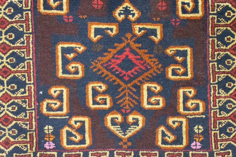 Baluch-tæppe - 130 x 80 cm - blå