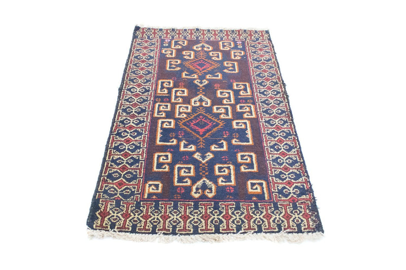 Baluch-tæppe - 130 x 80 cm - blå
