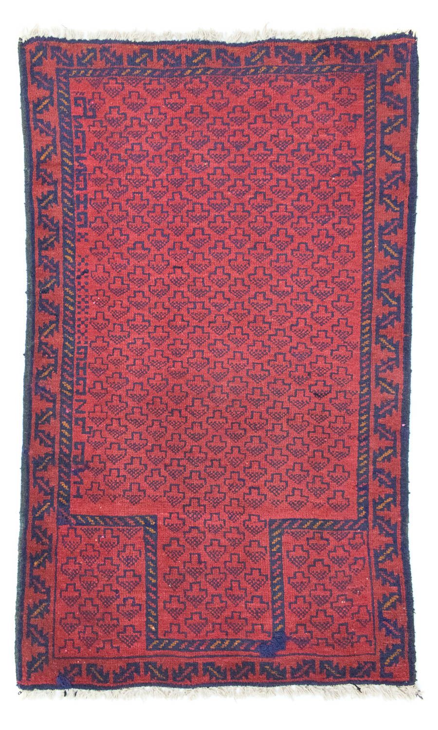Baluch-tæppe - 129 x 75 cm - rød