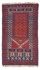 Baluch-tæppe 125x73cm - Orientalsk tæppe
