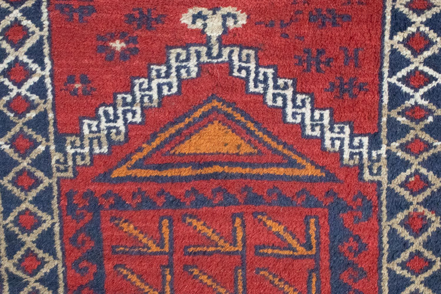 Baluch-tæppe - 125 x 73 cm - brun