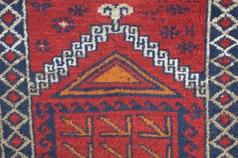 Baluch-tæppe - 125 x 73 cm - brun
