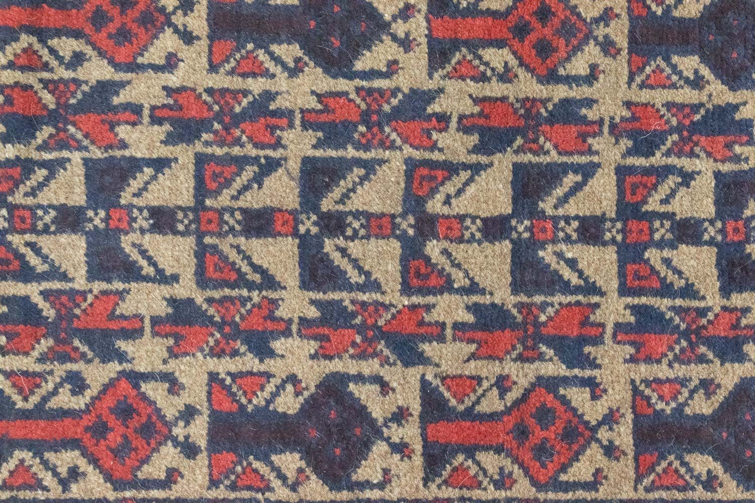 Baluch-tæppe - 121 x 81 cm - rød