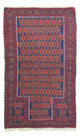Baluch-tæppe 132x78cm - Orientalsk tæppe