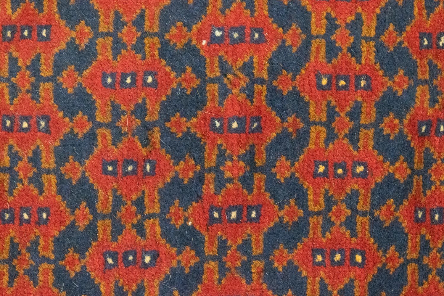 Baluch-tæppe - 132 x 78 cm - blå