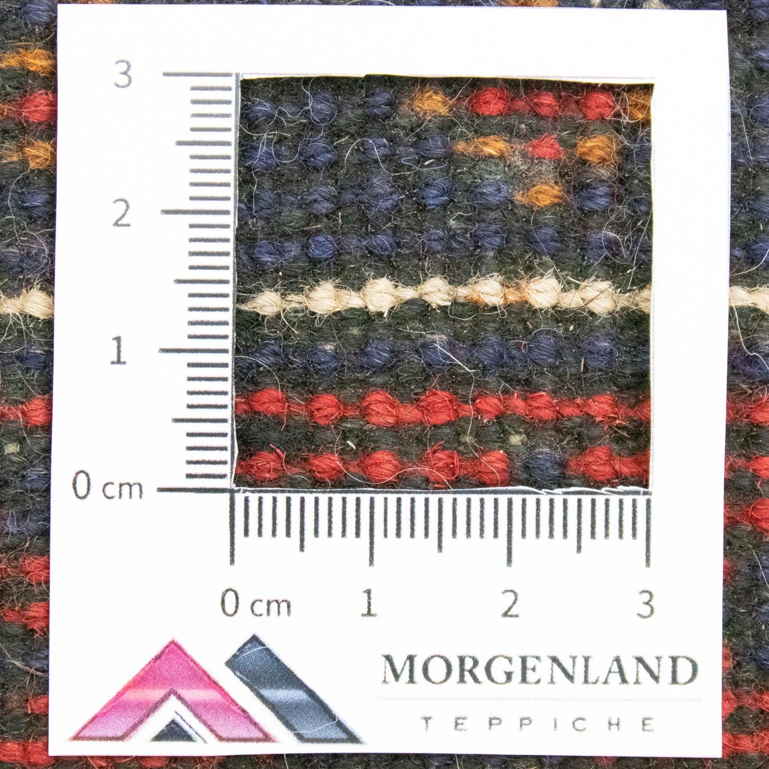 Baluch-tæppe - 132 x 78 cm - blå