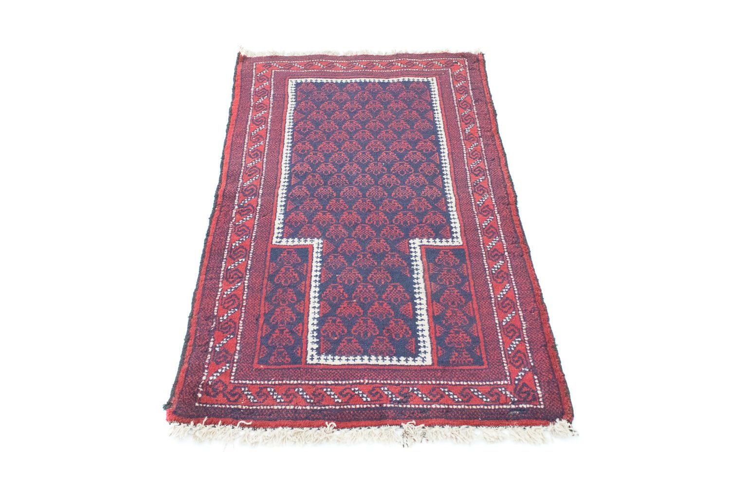 Baluch-tæppe - 136 x 80 cm - blå