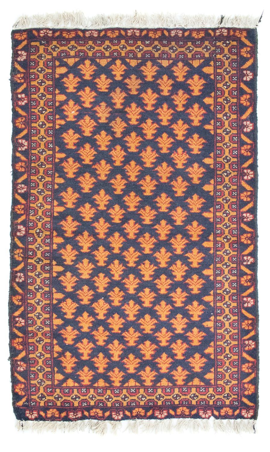Baluch-tæppe - 133 x 80 cm - blå