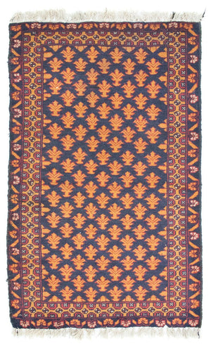 Baluch-tæppe - 133 x 80 cm - blå