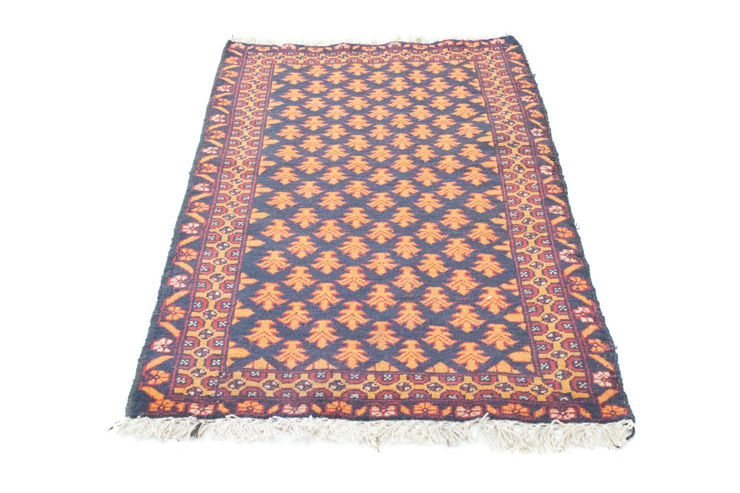 Baluch-tæppe - 133 x 80 cm - blå