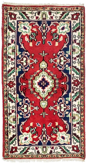 Orientalsk tæppe - 160 x 90 cm - rød