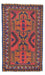 Baluch-tæppe - 134 x 75 cm - rød