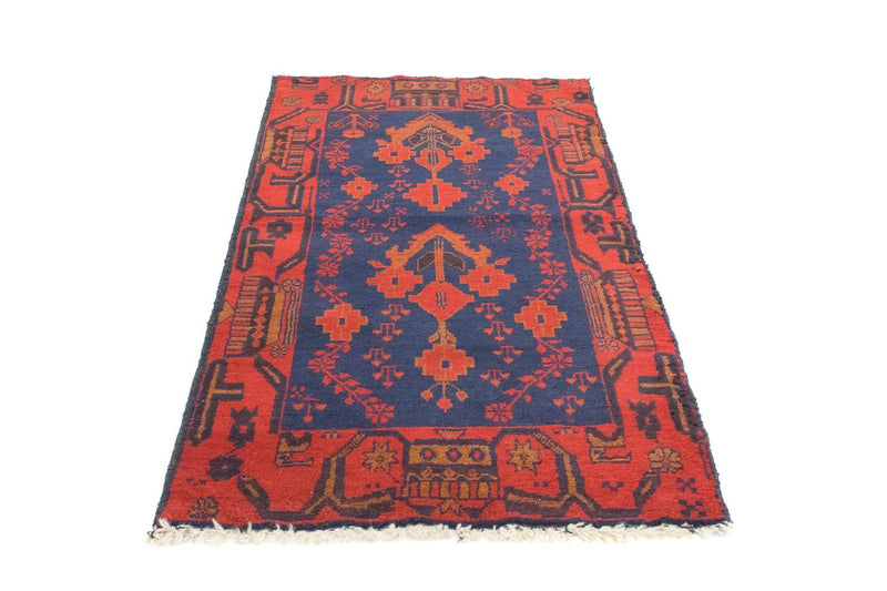 Baluch-tæppe - 145 x 85 cm - blå