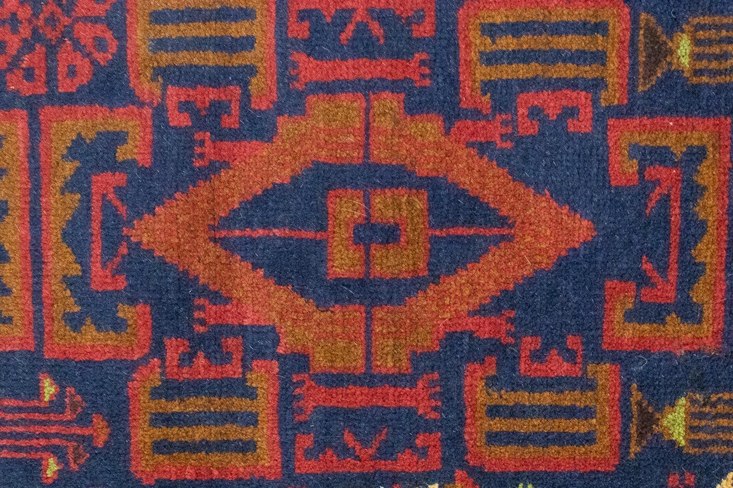 Baluch-tæppe - 135 x 81 cm - blå