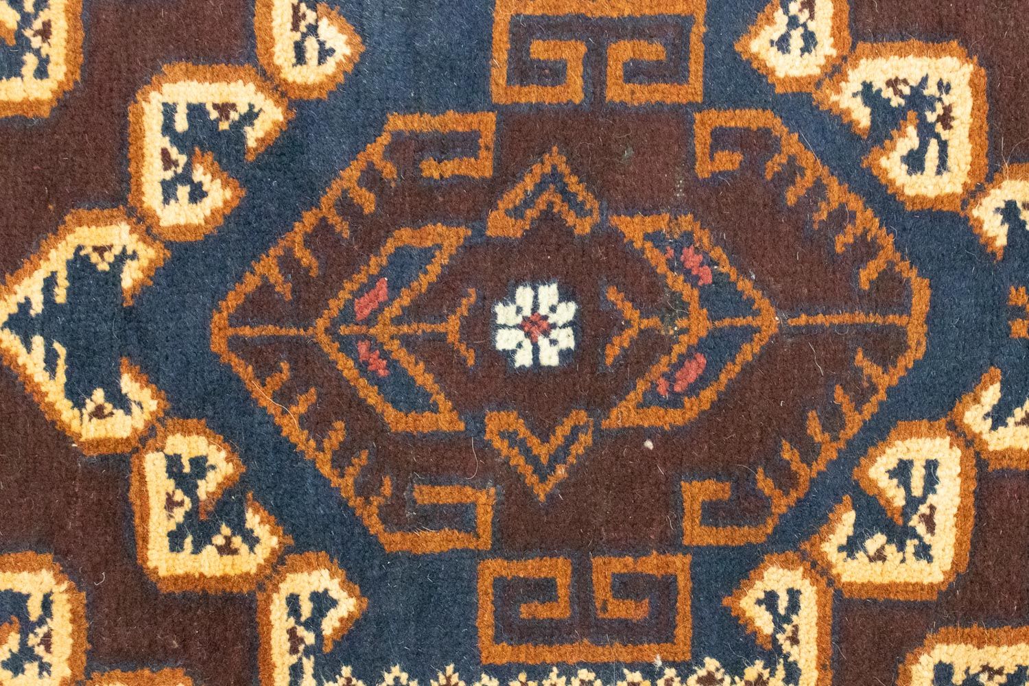 Baluch-tæppe - 132 x 85 cm - brun