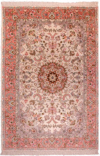 Persisk tæppe - Tabriz - Royal - 298 x 200 cm - pink